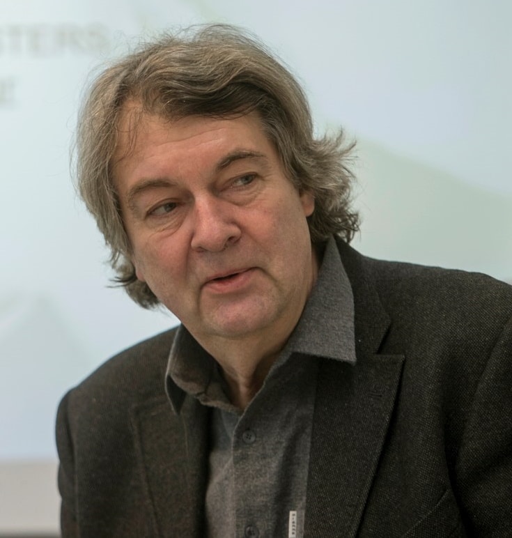 Dr.Rudolf Bartch, Director of Goethe-Institut Thessaloniki/ Dr.Rudolf Bartch, Διευθυντής του Ινστιτούτου Γκαίτε στη Θεσσαλονίκη.